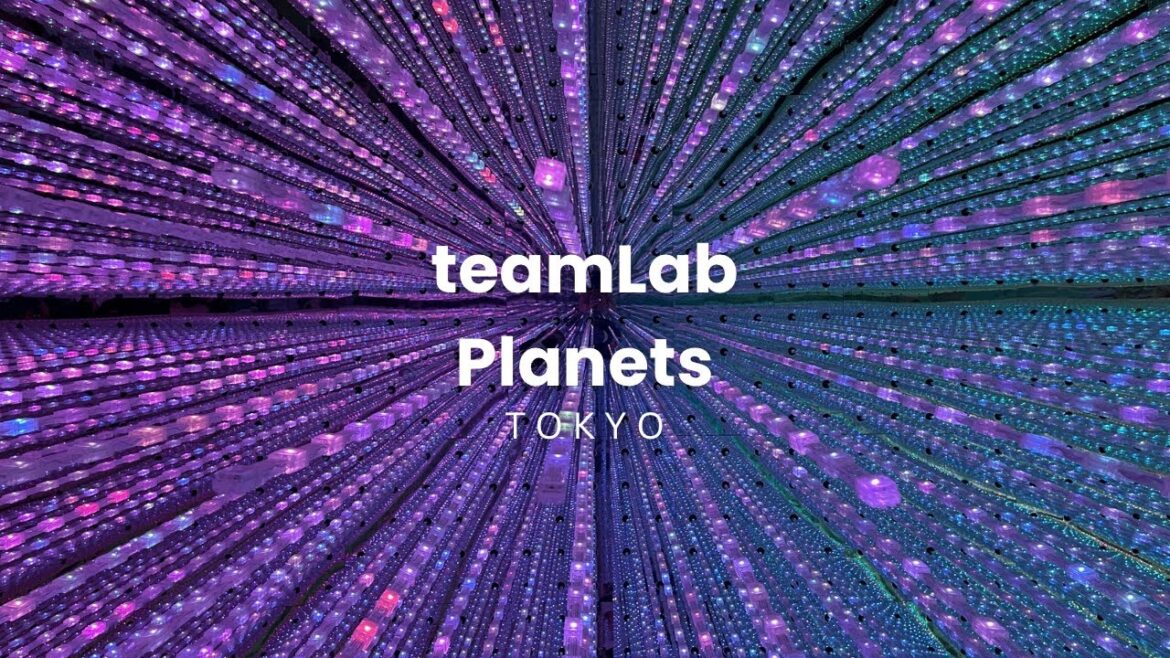 4K teamLab Planets Tokyo tour vlog 🇯🇵 (must visit in Tokyo)