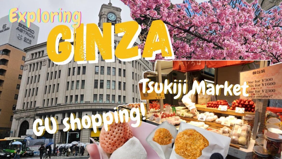 Ginza (Tsukiji Market, Seiko Clock Tower, GU) – Tokyo Japan Vlog Ginza (Tsukiji Market, Seiko Clock Tower, GU) - Tokyo Japan Vlog