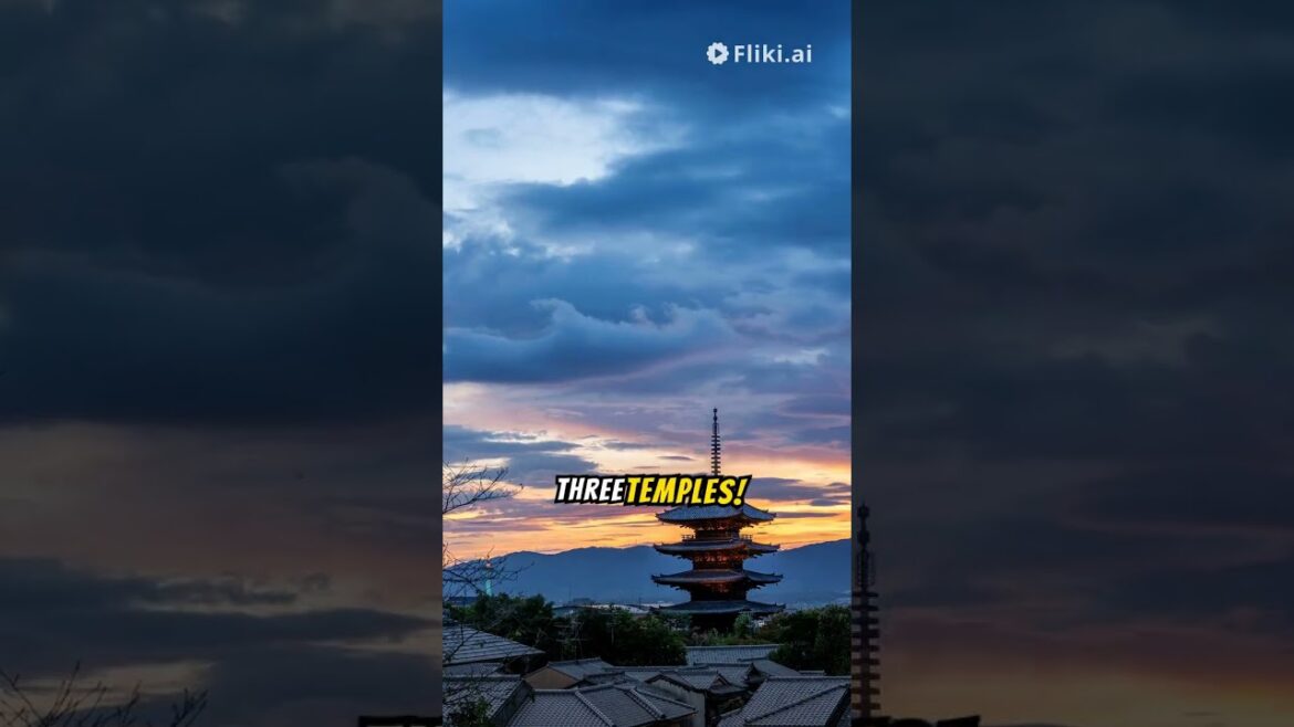 Kyoto's Must-See Temples 🛕✨ #shorts #travel #japan