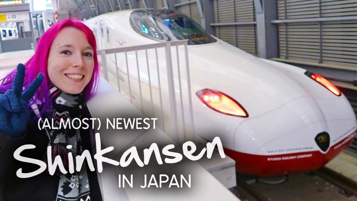 🚅 Riding the Kamome SHINKANSEN 🚅 from Fukuoka to Nagasaki (Kyushu, Japan) 2024