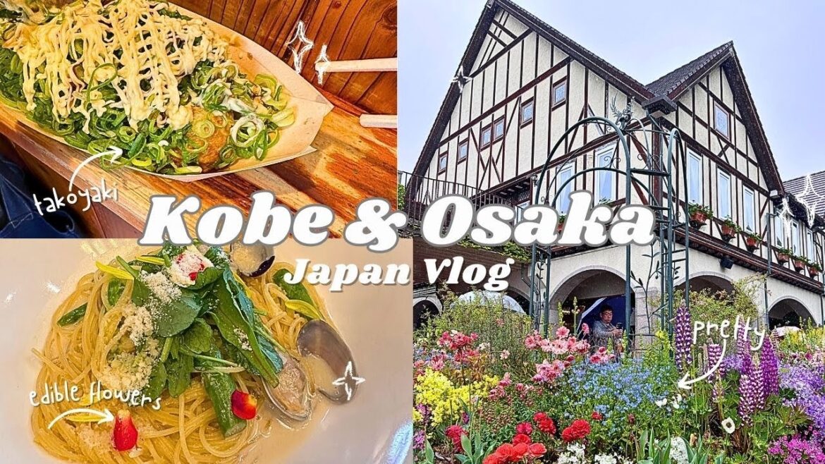 Japan Vlog | Day Trip to Kobe Nunobiki Herb Garden 🪴 and Waterfalls 💦 | Best Osaka Street Food Find Japan Vlog | Day Trip to Kobe Nunobiki Herb Garden 🪴 and Waterfalls 💦 | Best Osaka Street Food Find