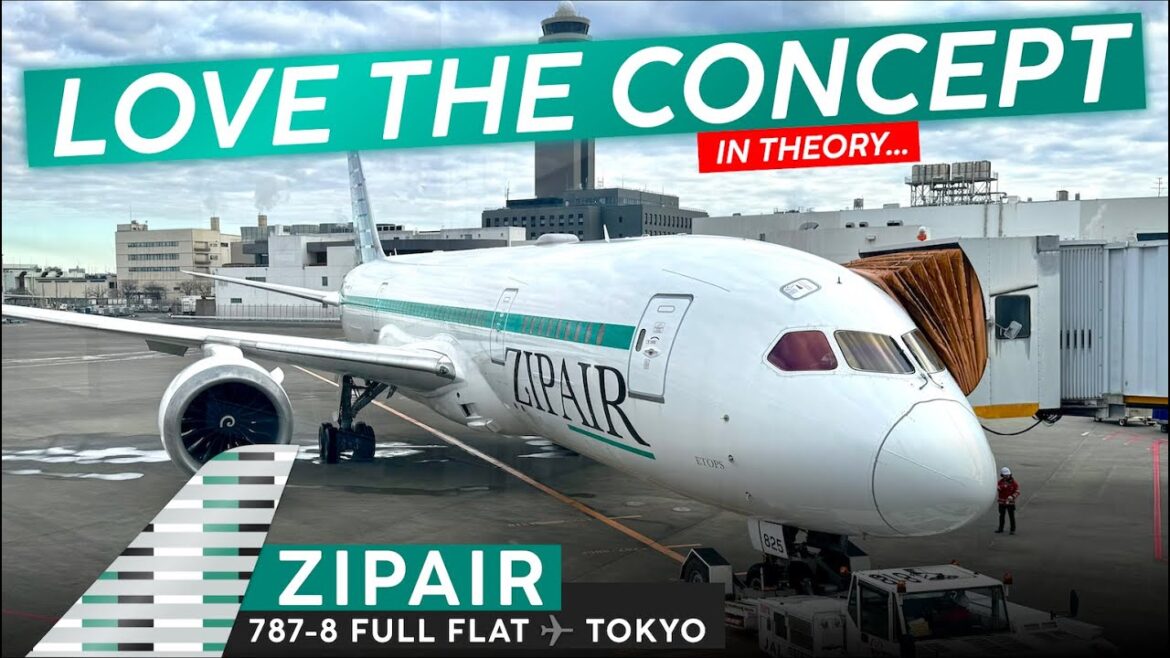 Great Seat, ZERO Frills · ZIPAIR 787 "Full-Flat"  🇹🇭 Bangkok ✈ Tokyo 🇯🇵 Does This Work?!