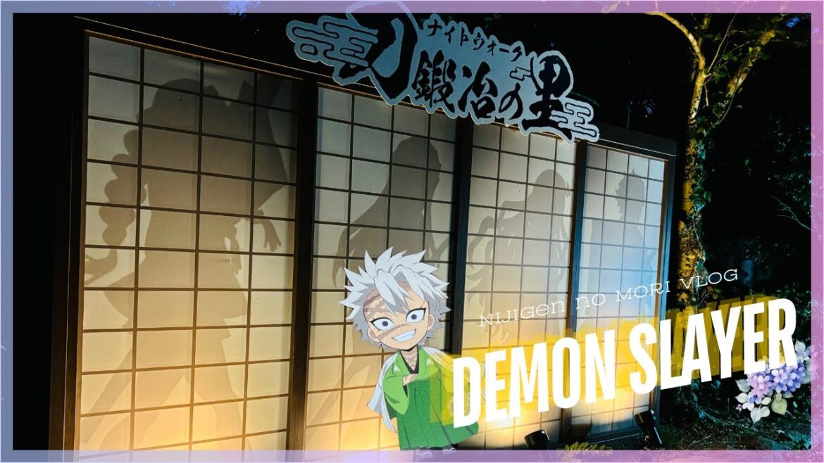 Demon Slayer Experience at Nijigen No Mori park~! Demon Slayer Experience at Nijigen No Mori park~!