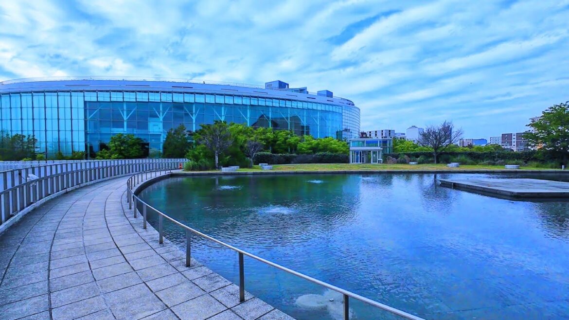 Niigata city Japan || RYUTOPIA Performing Arts Center 新潟市民芸術文化会館  #walktour