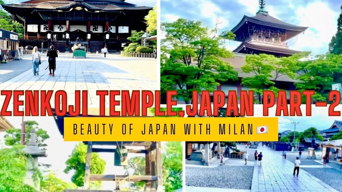 Zenkoji Temple Tour in Japan Will Leave You in Awe!! Part - 2 😱 #japan ​⁠#zenkoji @yatridoctor