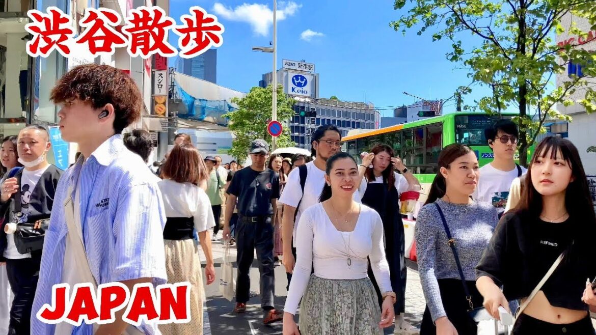 [4k] 渋谷散歩 || Shinjuku Walking Tour || Tokyo Japan (June 2024) ||