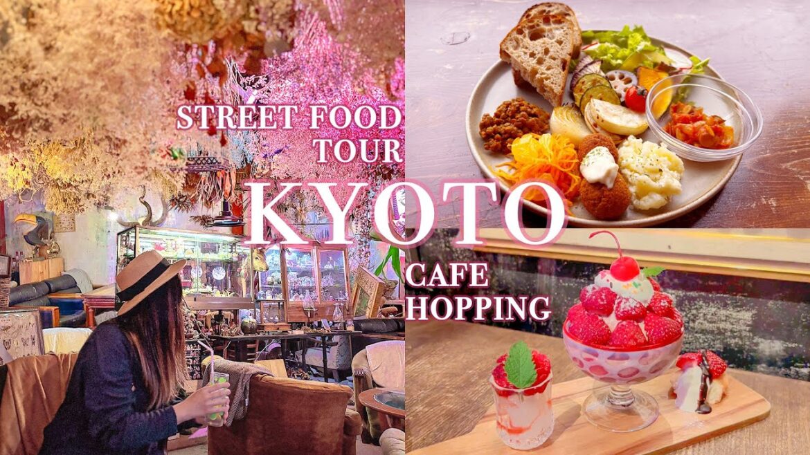 (CC SUB) AMAZING Cafe Hopping in KYOTO!Japan Street Food Tour!Mochi,Sushi,Nishiki Market Food List (CC SUB) AMAZING Cafe Hopping in KYOTO!Japan Street Food Tour!Mochi,Sushi,Nishiki Market Food List