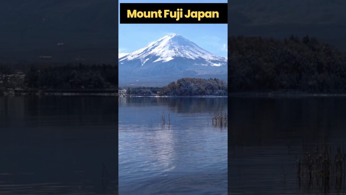 Places on Earth that don't Feel Real - Mount Fuji  | Japan #shorts #trending #japan