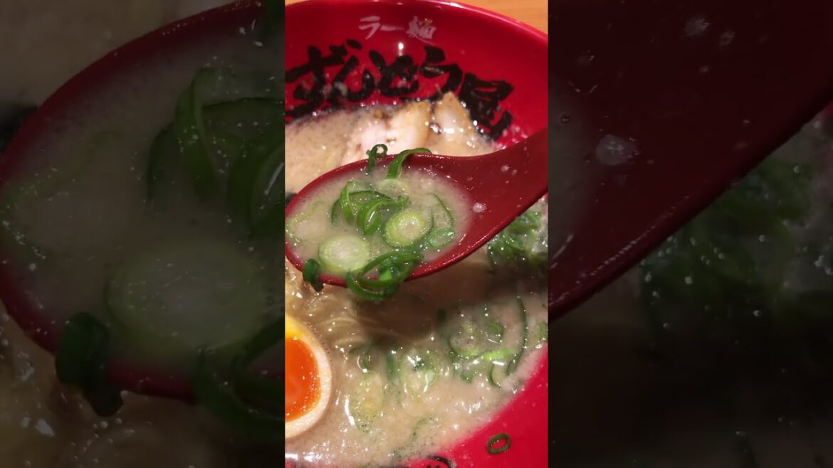 【OSAKA】Must-Eat Japanese Ramen- Zundoya