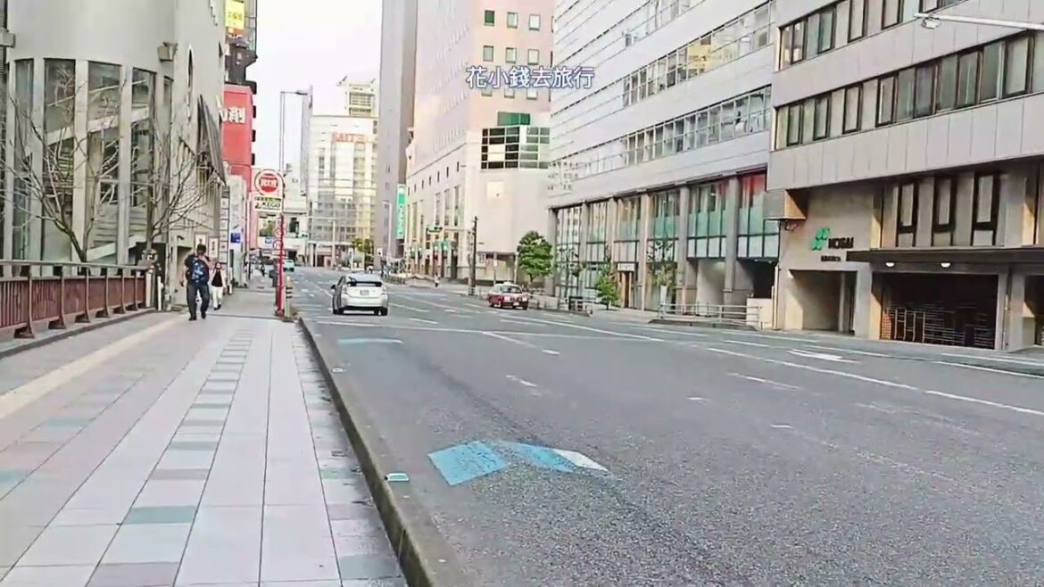 Japan walking tour 2024 using Fukuoka Subway 1 day Unlimited Pass