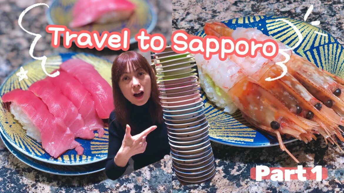 Japan trip Part 1 ✈️ travel to Sapporo 🍣 Sushi Tempura 🇲🇴🇯🇵 Macau to Japan