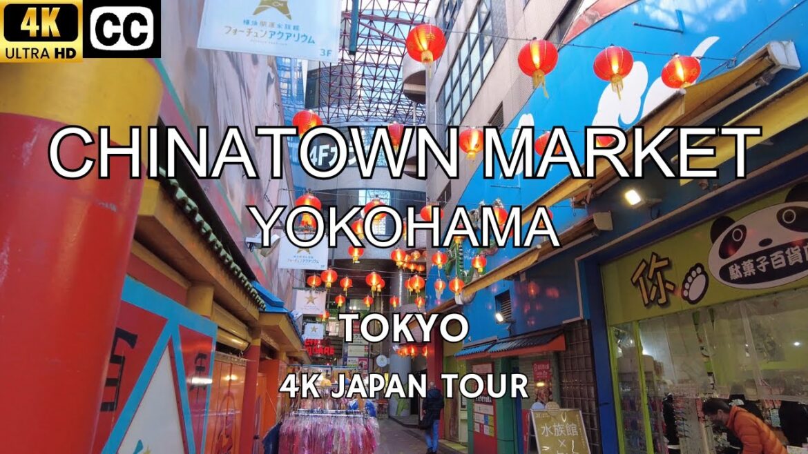 [4K] Japan Walk Tour | Chinatown Market | Yokohama | Part 2