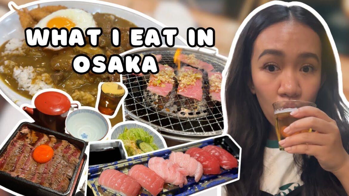 What I eat in Osaka | Dotonburi | 1.5 hours wait for Yakiniku Kitan| Kumoron Market | Hidden Curry What I eat in Osaka | Dotonburi | 1.5 hours wait for Yakiniku Kitan| Kumoron Market | Hidden Curry