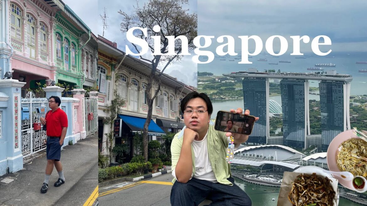 SINGAPORE VLOG: Cafes, Food Trip, Tourist Spots, Hawker Centres, Universal Studios, Eras Tour 🇸🇬🦁