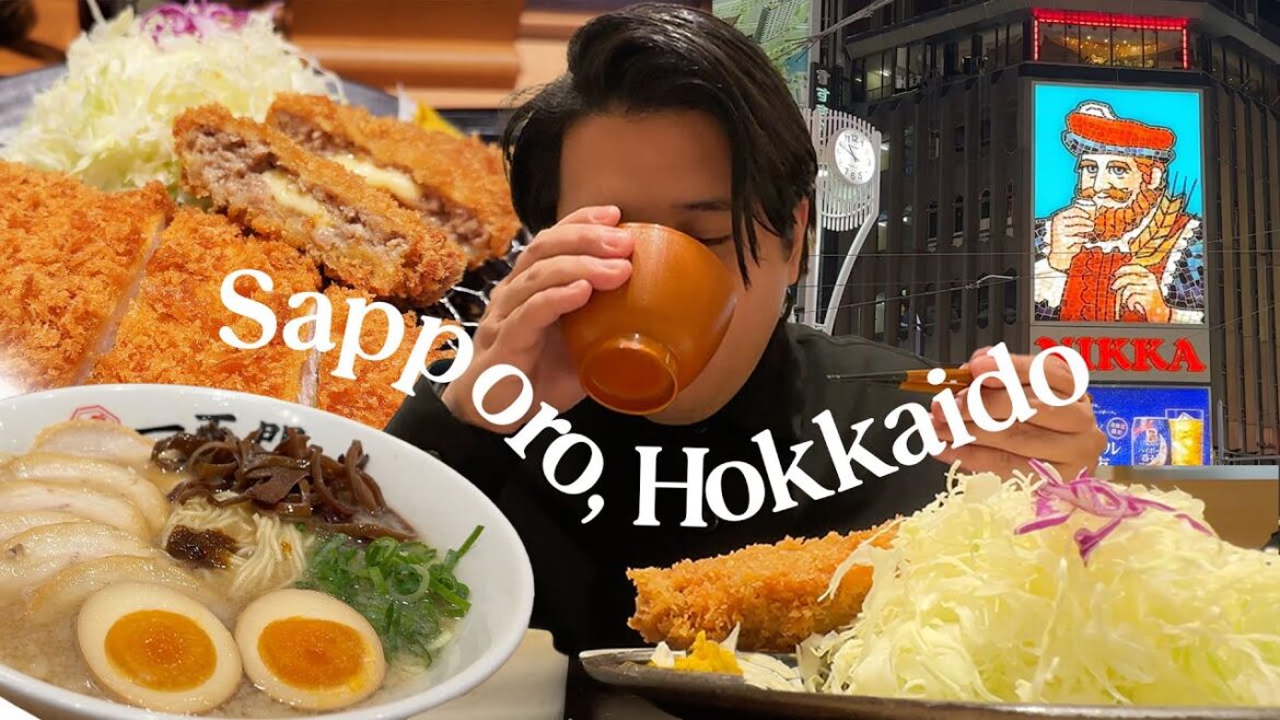 First Snow Experience! • Sapporo Tour + Food trip! • E08 | Japan Silent Vlog First Snow Experience! • Sapporo Tour + Food trip! • E08 | Japan Silent Vlog