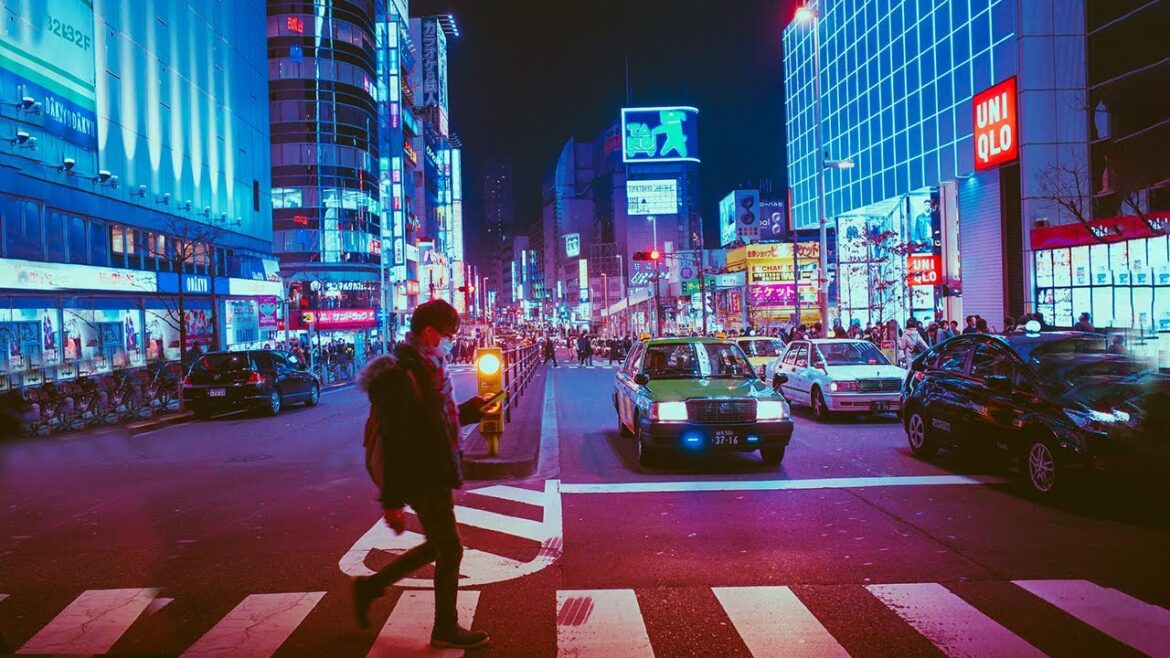 Japan Walking Tour 💓 Wandering Streets of Fukuoka  [ 4K HDR - 60fps ]