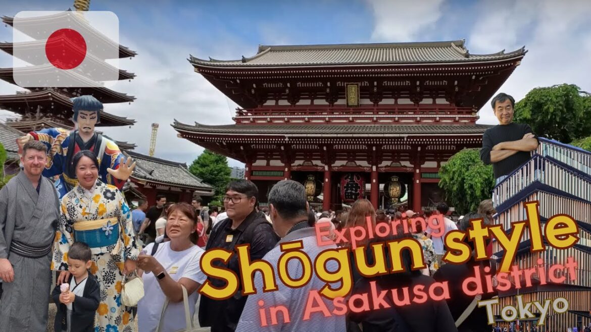 Shogun style! Exploring Asakusa, Tokyo. Senso-ji temple, Kengo Kuma buildings, and more
