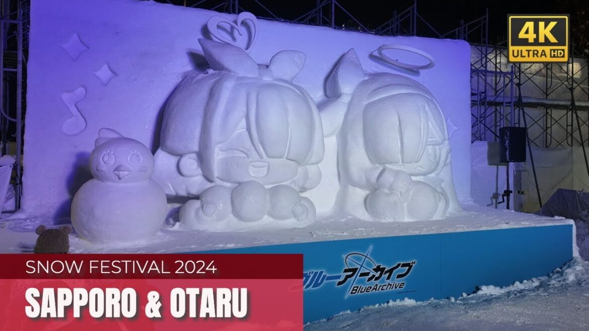 Japan's winter wonderland! - Otaru & Sapporo's snow festival 2024