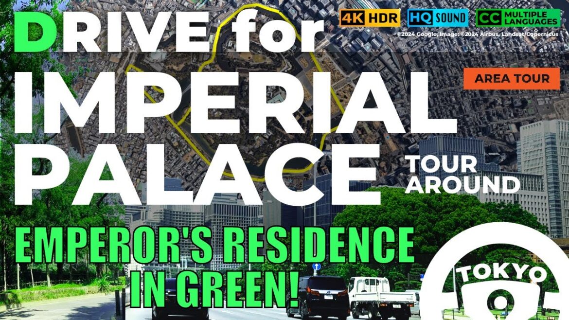 TOKYO Travel Guide by DRIVE along the Imperial Palace (Chidorigafuchi, Marunouchi, Otemachi)