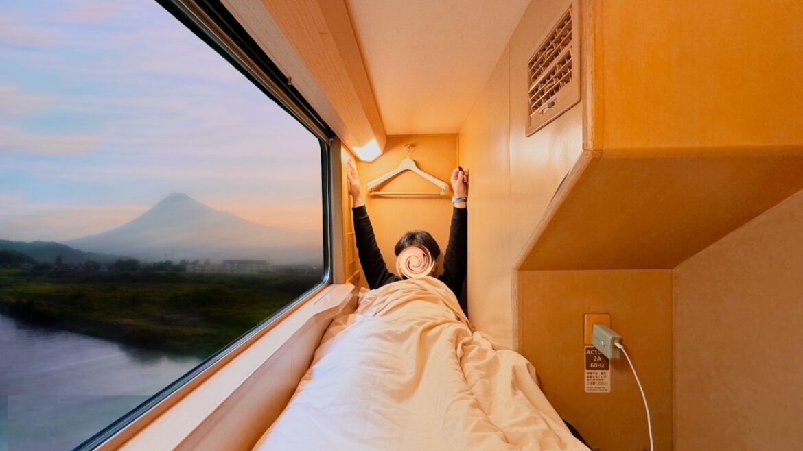 2 Days on Japan’s TINIEST Sleeper Train Room | Sunrise Express 2 Days on Japan’s TINIEST Sleeper Train Room | Sunrise Express