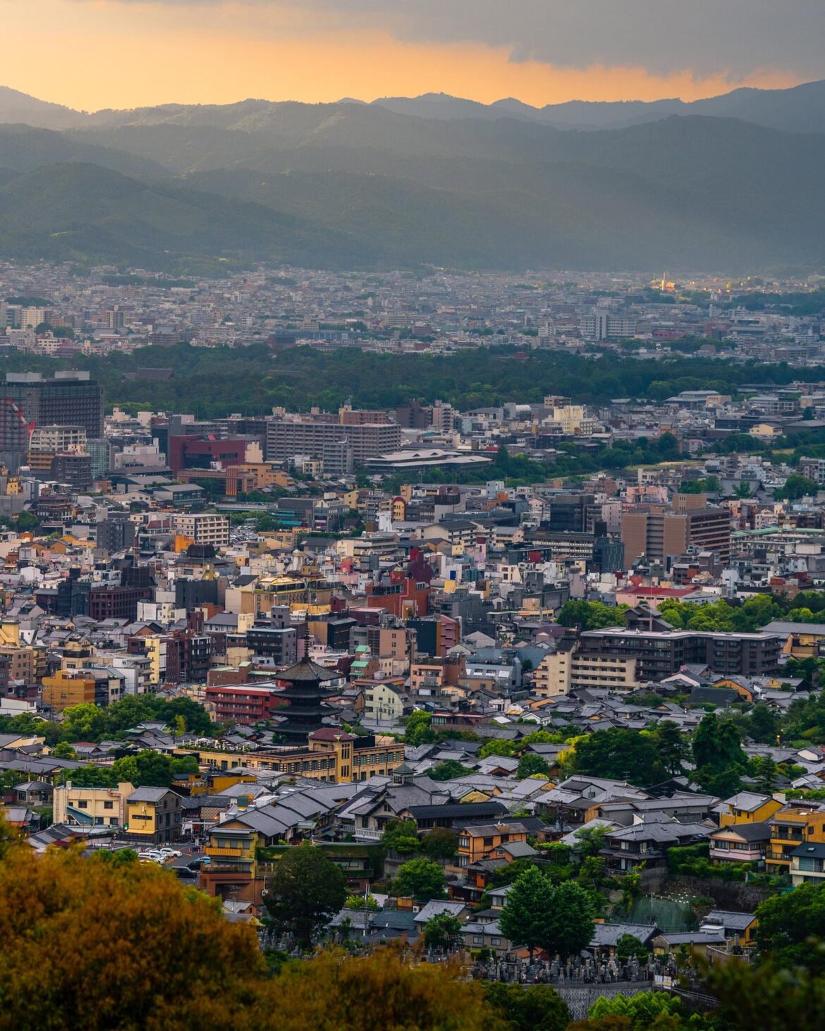 Kyoto from Above
