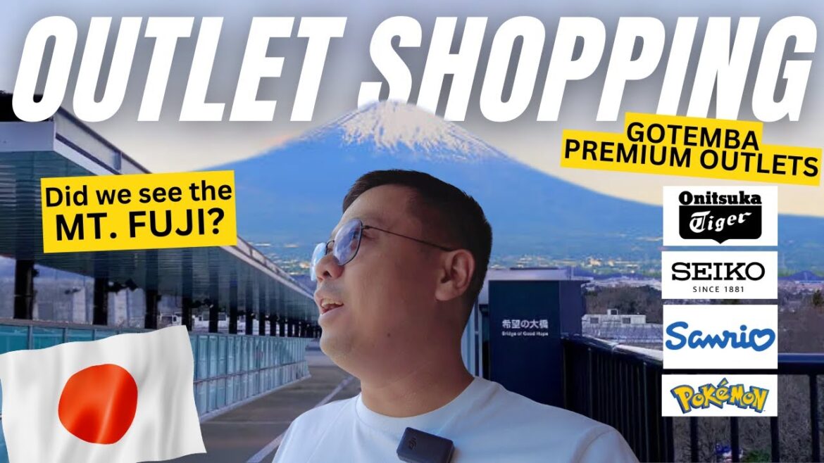 Pasalubong Shopping at Gotemba Premium Outlet Vlog -  Japan 2024 🇯🇵 Discounted Branded Items Mt Fuji