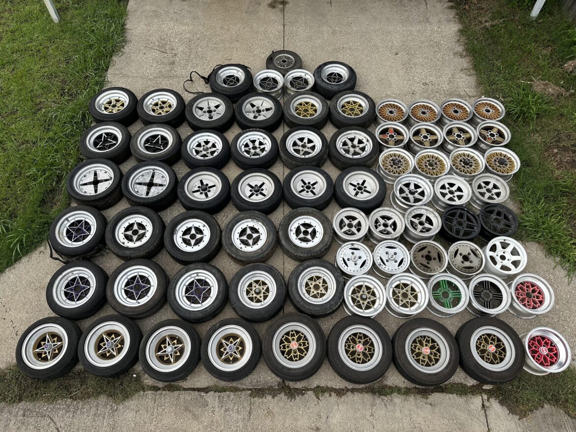 My collection of JDM wheels! - Alo Japan All About Japan