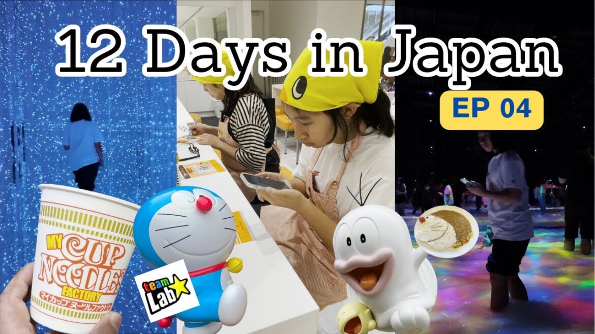 Japan Travel Tips Cup Noodles Museum and TeamLab Planets Japan Travel Tips Cup Noodles Museum and TeamLab Planets