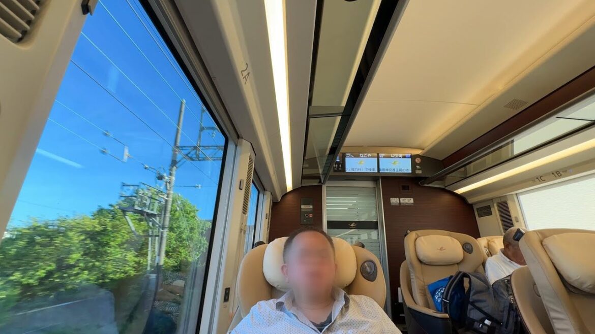 PREMIUM Class! Riding Japan's ELEGANT train like the "FIRE BIRD" | Osaka - Nagoya