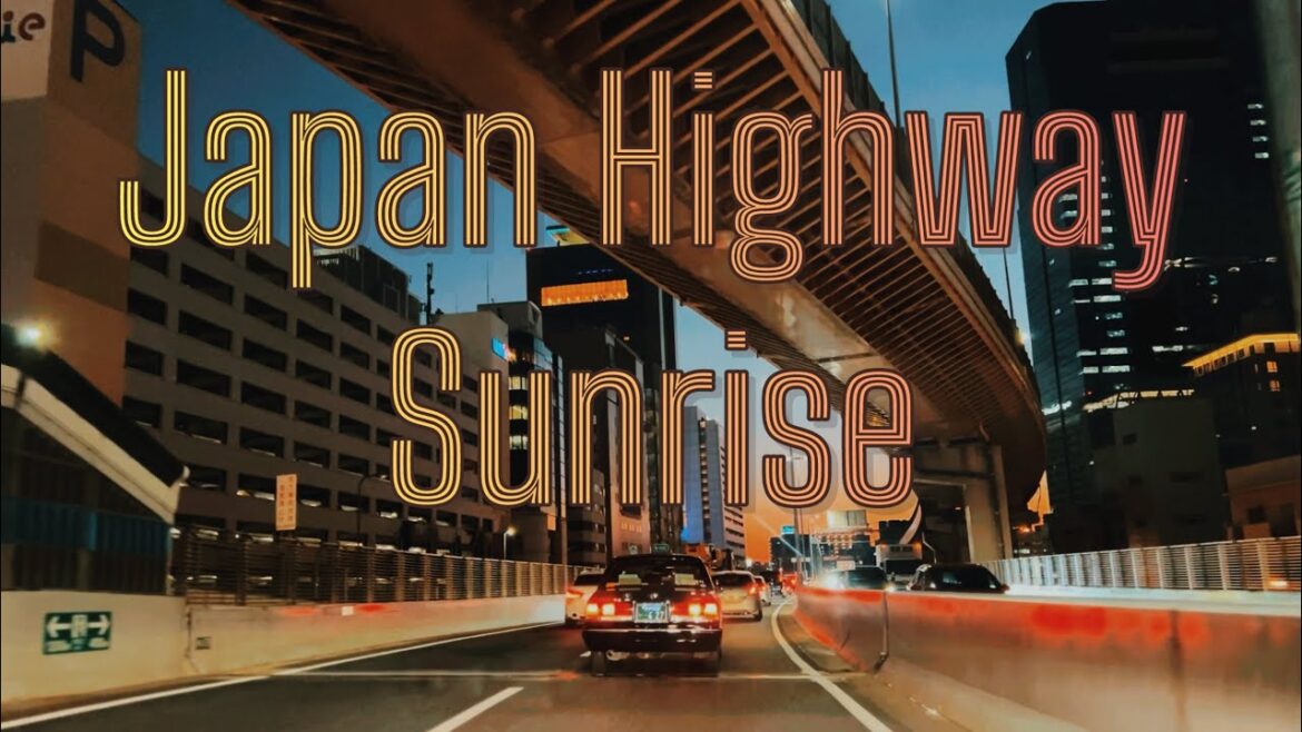City Pop – Sunset Drive : Journey on the Osaka-Kobe Expressway in Japan City Pop - Sunset Drive : Journey on the Osaka-Kobe Expressway in Japan