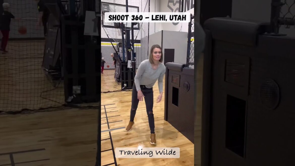 Shoot 360 Basketball TOUR Lehi Utah Jazz Facility #utahbasketball #utahjazz #shoot360