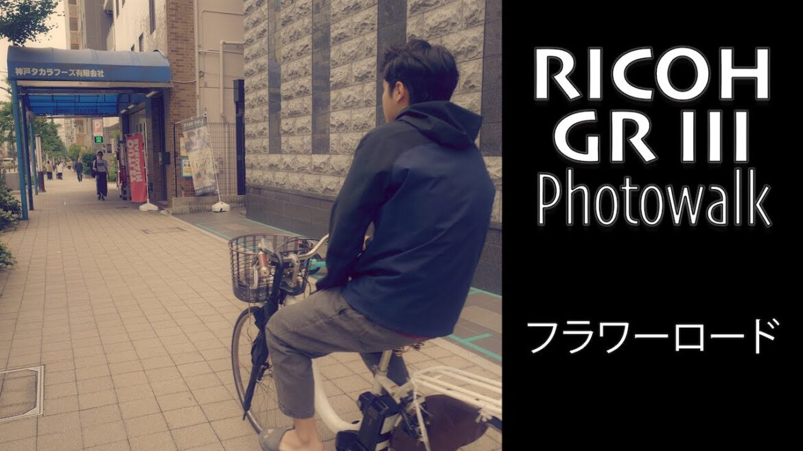 RICOH GR III POV Photowalk - UPPER AREA of FLOWER ROAD [フラワーロード] in KOBE [神戸] (Vintage Print)・JAPAN