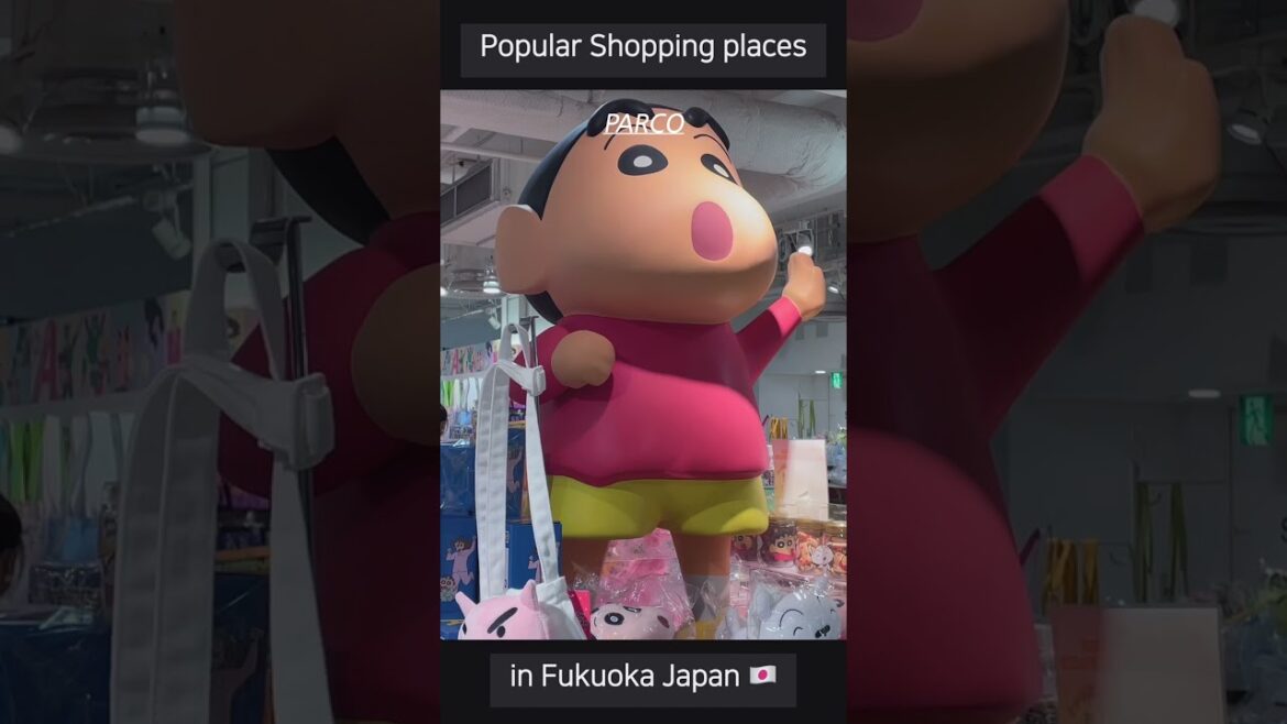 Popular Shopping places in Fukuoka Japan