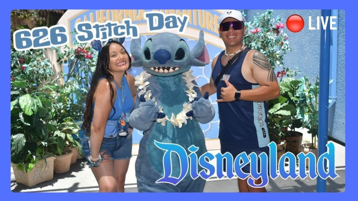 #LIVE Part2 Celebrating 626 Stitch Day At Disneyland! | #DisneylandResort