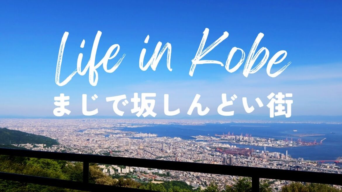 【神戸vlog】坂エグい街で山登って神戸ビーフ食べた