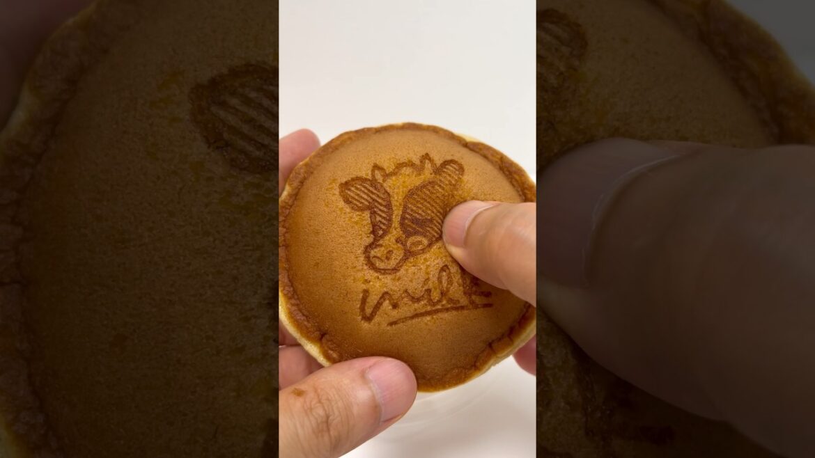 Milk Cream Dorayaki Pancake #shorts