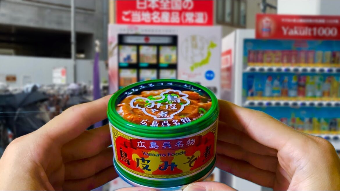 Japan's Instant Food Vending Machine