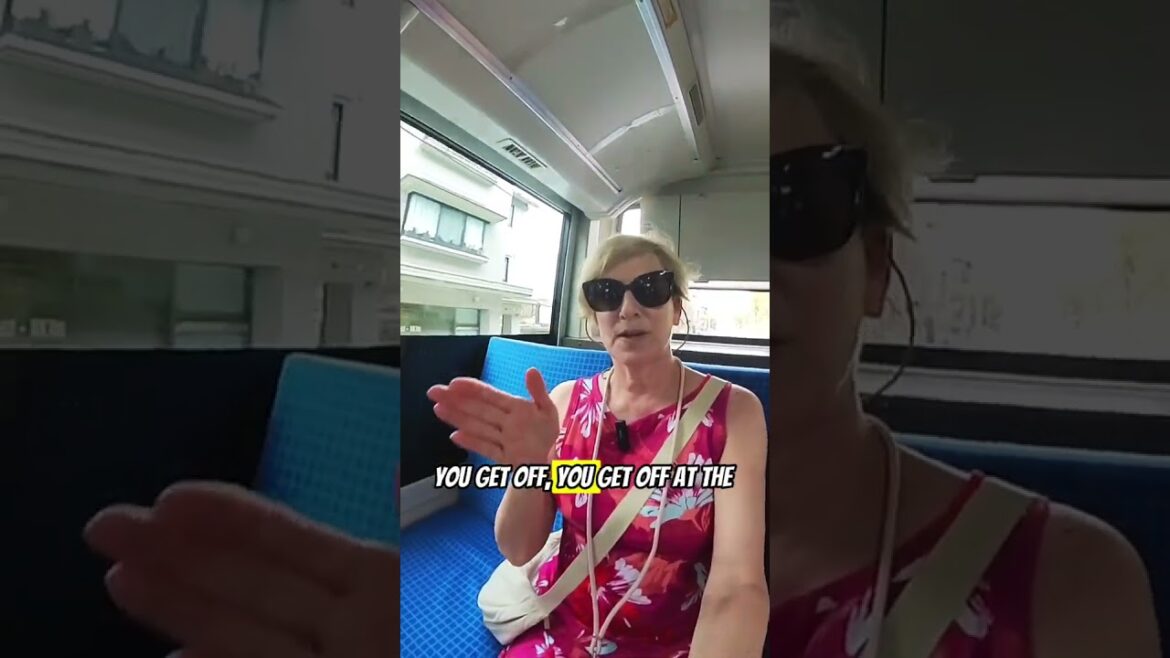 Riding a Bus in #kyoto #japantravel