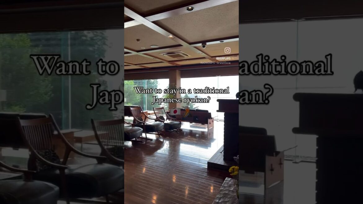 Staying in a traditional Japanese ryokan! 🇯🇵 #shorts #japan #travel