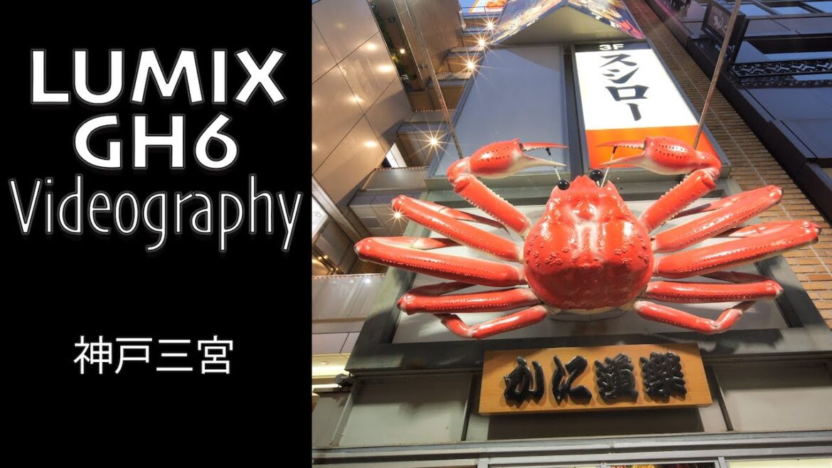 LUMIX GH6 Videography - KOBE SANNOMIYA [神戸三宮] in the EVENING・JAPAN