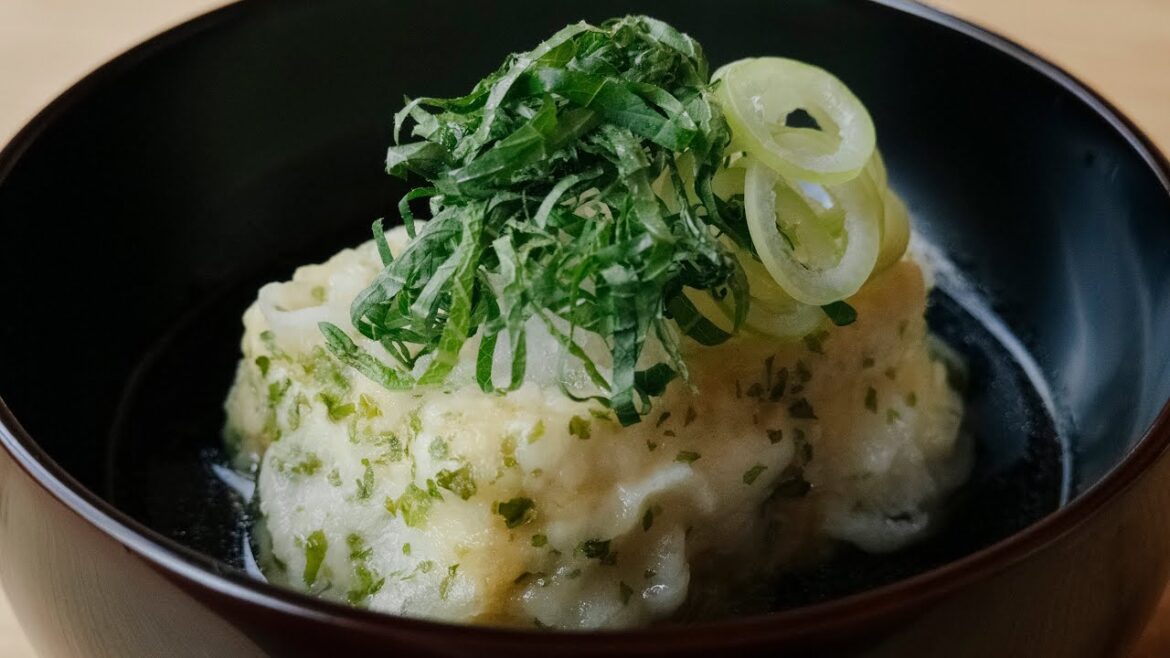 [local's locations] 일본식 두부 튀김 | 揚げだし豆腐 | deep fried tofu | Akita / local food / Japanese