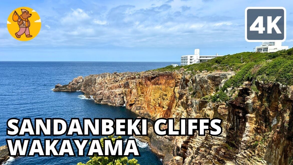 4K Sandanbeki Cliffs | Shirahama Japan Wakayama Walking Tour 4K Sandanbeki Cliffs | Shirahama Japan Wakayama Walking Tour