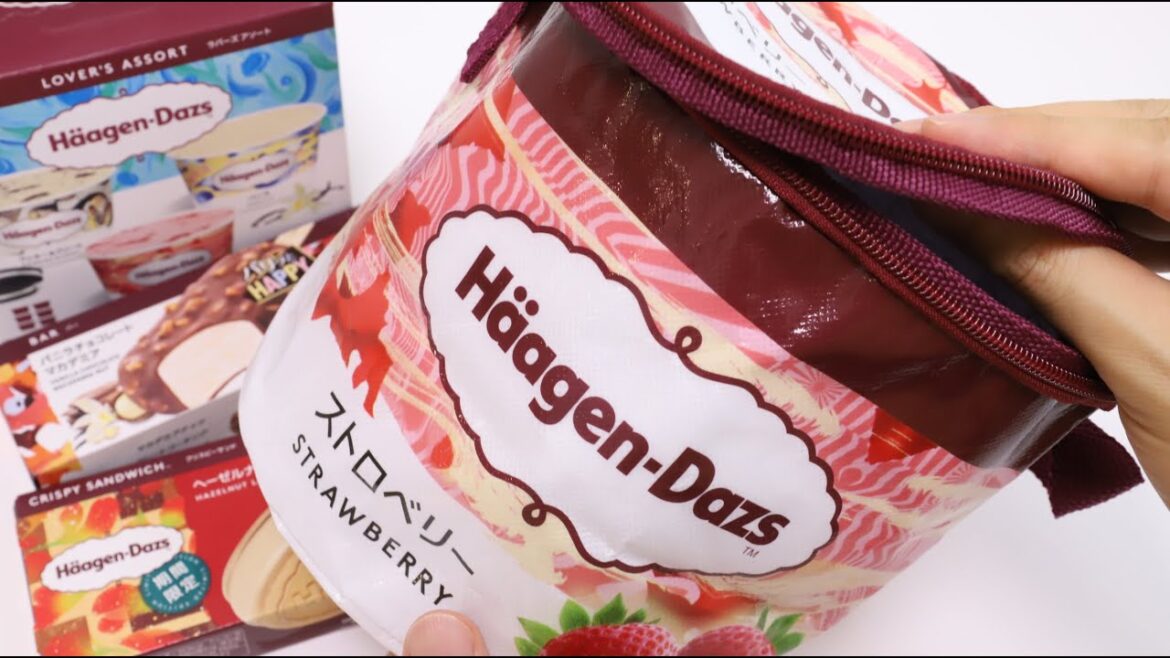 Haagen-Dazs Ice Cream Summer Lucky Bag Haagen-Dazs ice cream shaped Cooler Bag is So Good! Haagen-Dazs Ice Cream Summer Lucky Bag Haagen-Dazs ice cream shaped Cooler Bag is So Good!