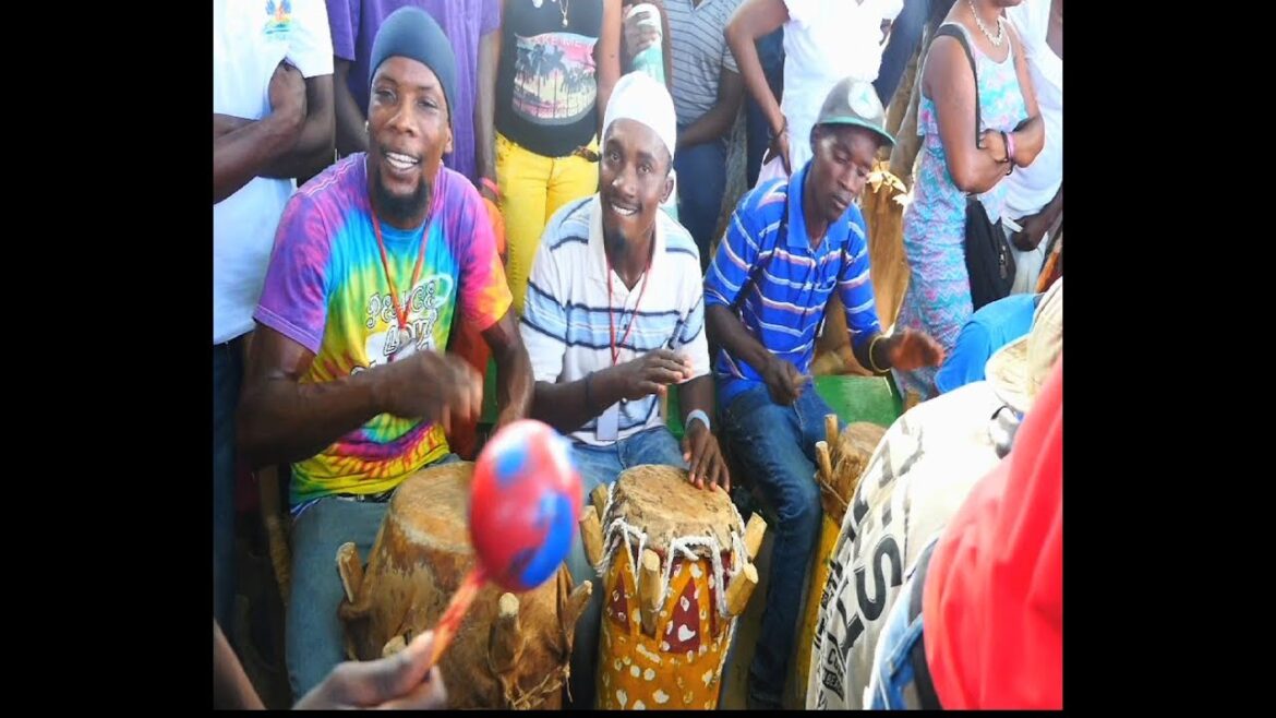 MUST SEE Haitian Voudou Drumming Performance