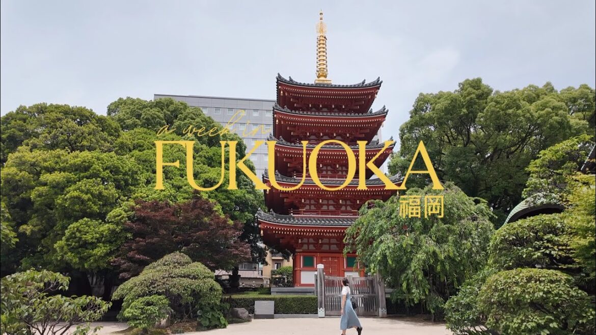 FUKUOKA VLOG 🇯🇵 | volleyball nations league, kumamoto, yufuin