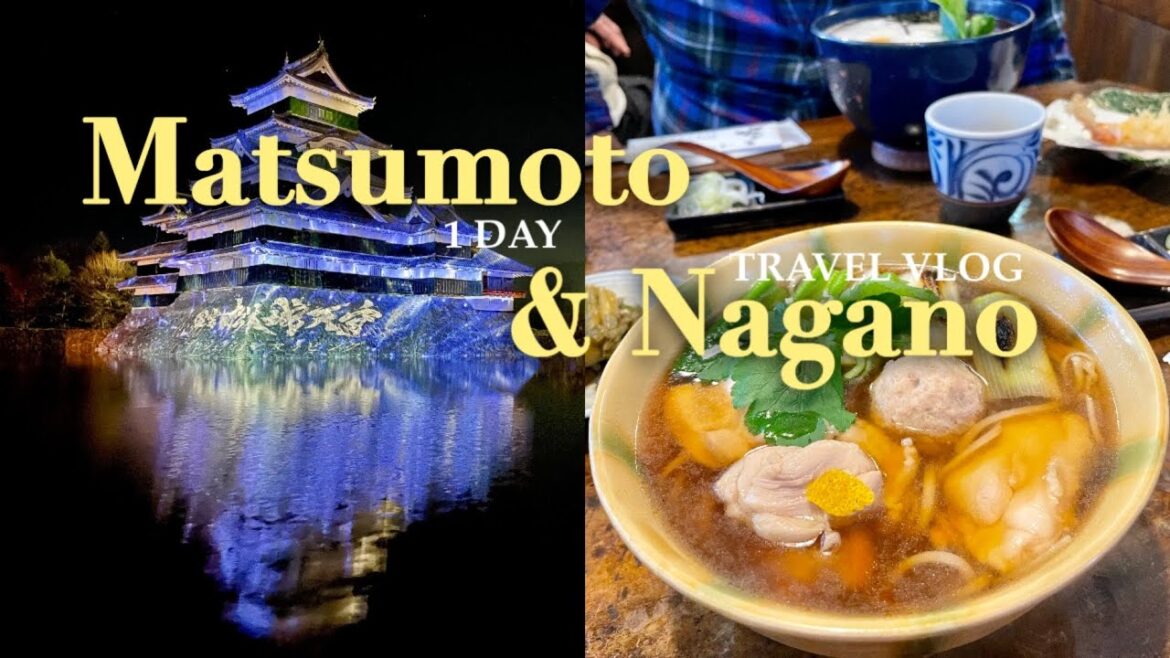 Ep9. Nagano | Japan Travel Vlog | Hiking | Soba | Matsumoto | Train with beautiful Night View