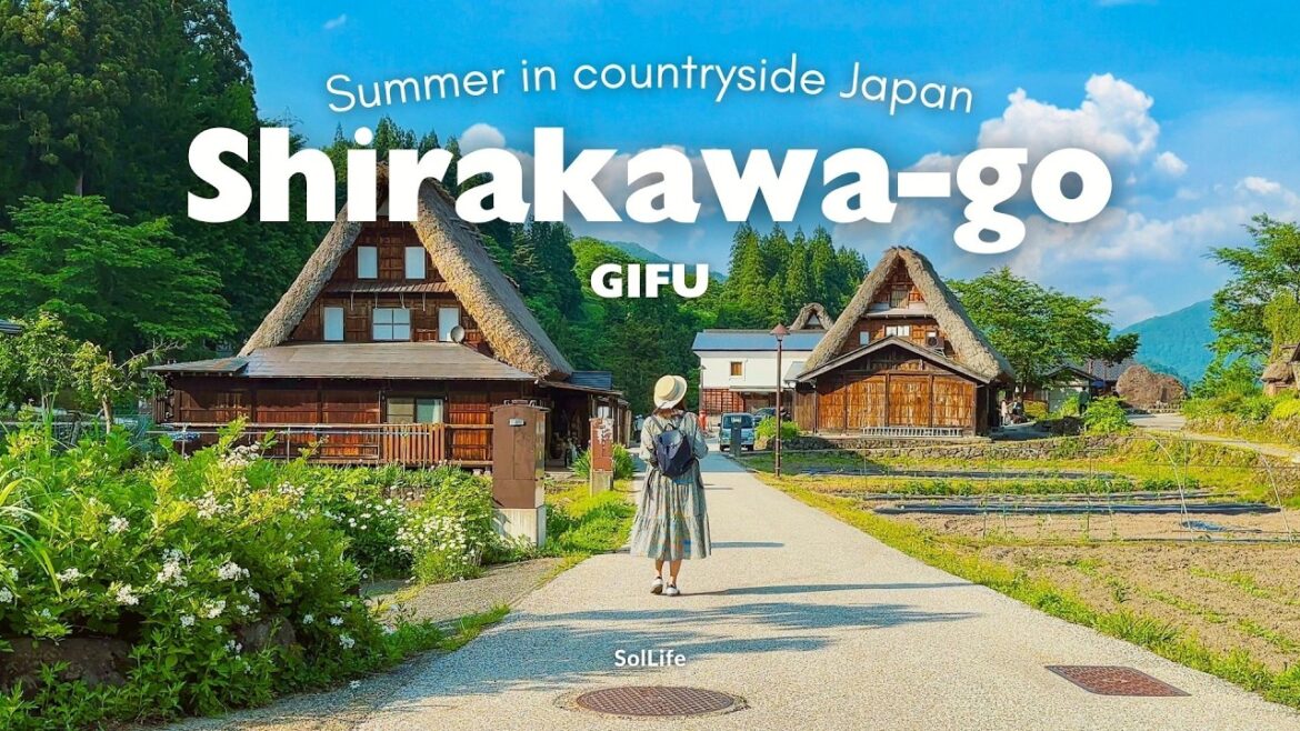 Summer escape to countryside Japan | Solo travel | Most beautiful village of Shirakawa-go &Gokayama Summer escape to countryside Japan | Solo travel | Most beautiful village of Shirakawa-go &Gokayama