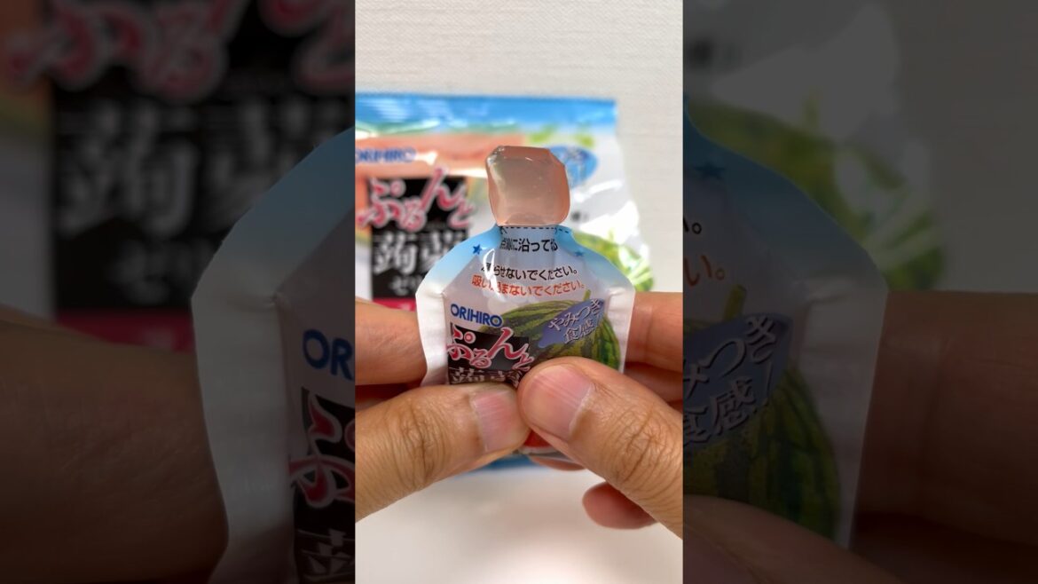 Watermelon Konjac Jelly #shorts
