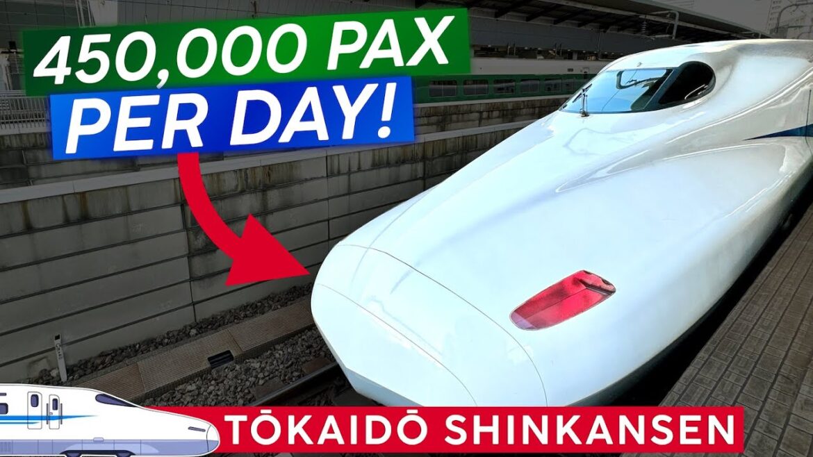 Japan's BUSIEST Bullet Train · TOKAIDO SHINKANSEN 🇯🇵 Tokyo 🚅 Fuji 🇯🇵 Better Green Car vs. Ordinary!