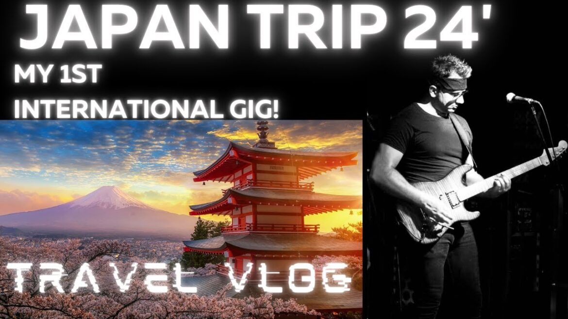 Japan 2024 // Travel Vlog // Playing an International Gig // Nagasaki // Sasebo